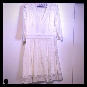Lace White Dress